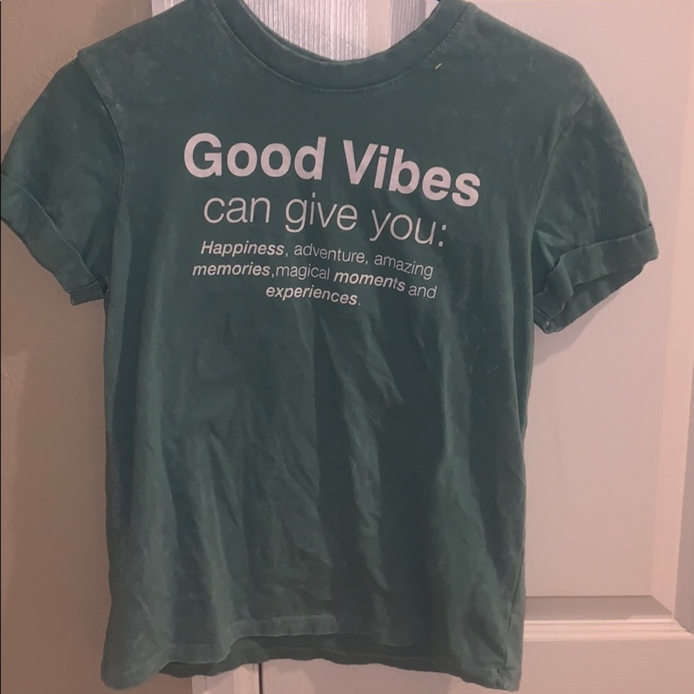 Good vibes t-shirt